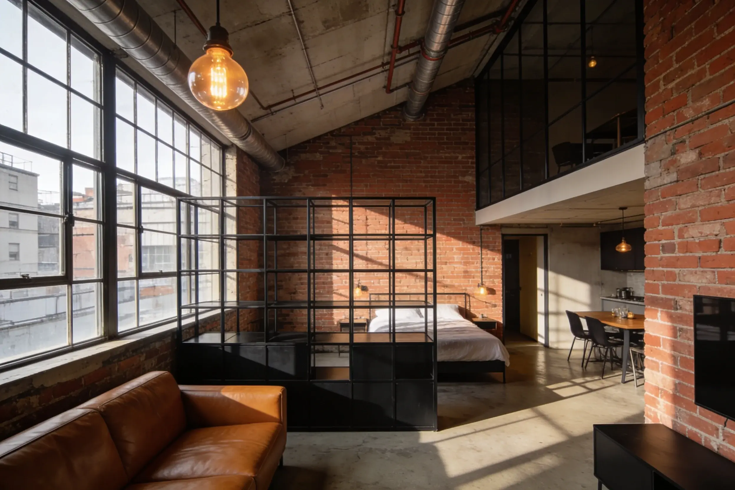 15 Industrial Studio Apartment Ideas That Maximize Space
