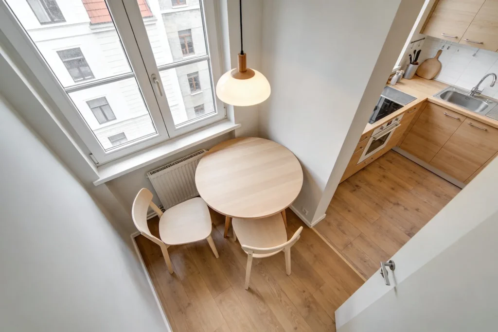 13 Apartment Kitchen Table Ideas That Maximize Space