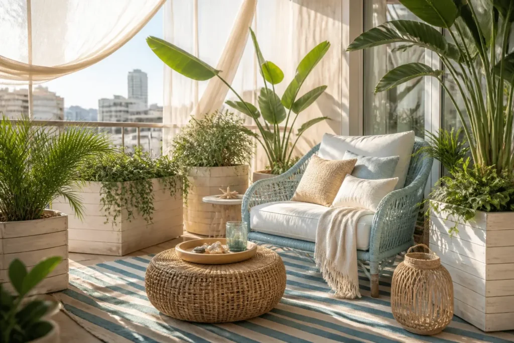 13 Apartment Patio Seating Ideas That Wow on Small Balconies